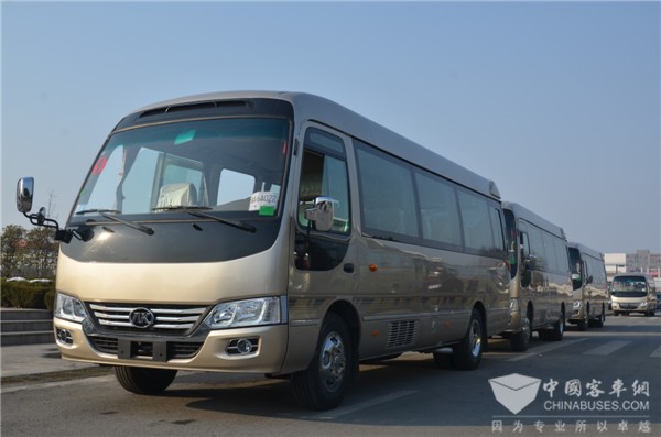 助力旅游客运品牌化，安凯宝斯通K7、A6批量交付贵州