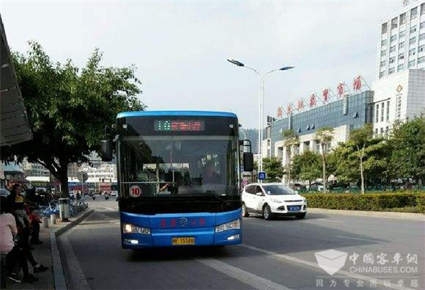 1.3亿  龙岩200辆纯电公交再次花落金旅