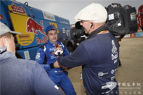 东风康明斯ISZ挑战2018达喀尔拉力赛 车手评价“Very Good！”