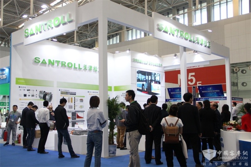 2018 CTIB 天津客车展 天津松正展位