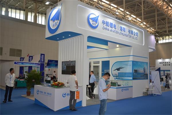 2018 CTIB 天津客车展 中航锂电展位