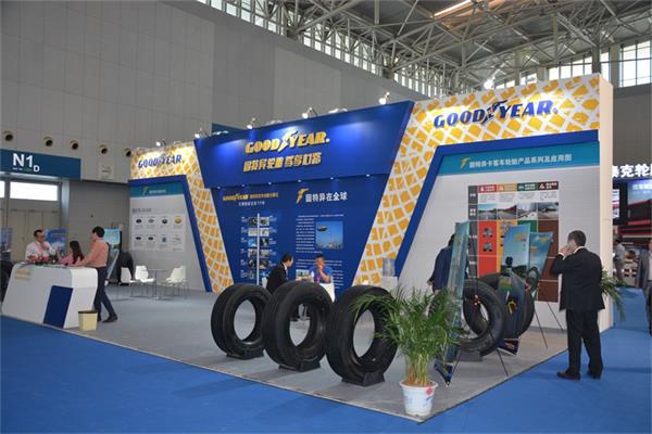 2018 CTIB 天津客车展 固特异展位