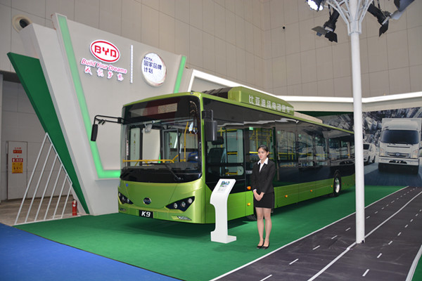 2018 CTIB 天津客车展 比亚迪展位