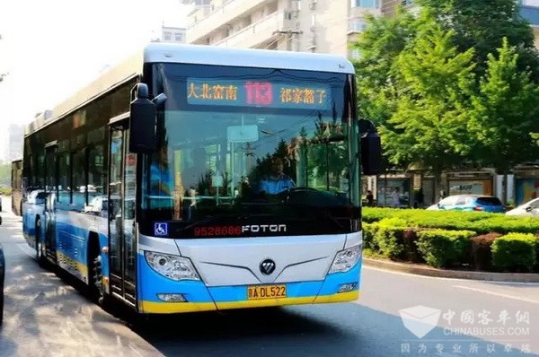 福田欧辉新能源助力电动公交时代到来