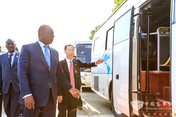 续写中非情缘 海格完满护航中国援塞项目交接仪式