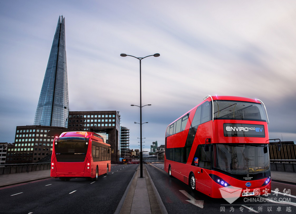 英国伦敦市场再一次选择中国客车