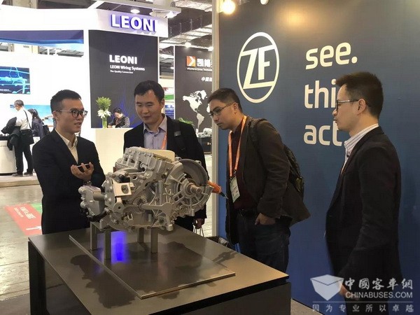 2018中国国际电动汽车会议 采埃孚多项产品技术瞩目