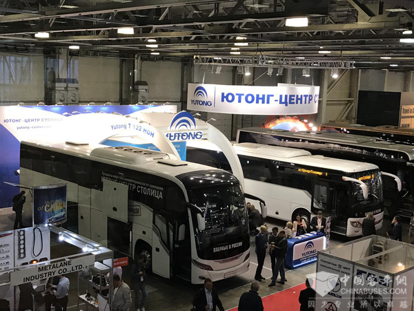 实力加深“中国印记” Busworld俄罗斯展莫斯科副市长点赞宇通