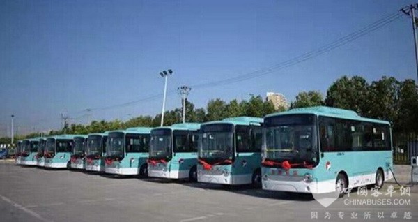 安徽：肥西县投放65辆新能源公交