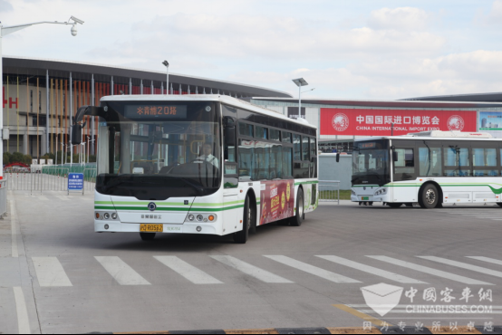 全方位、高密度  申龙客车护航首届“进博会”