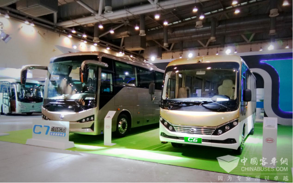 2018旅游客车博览会，比亚迪带来了什么样的精品巴士