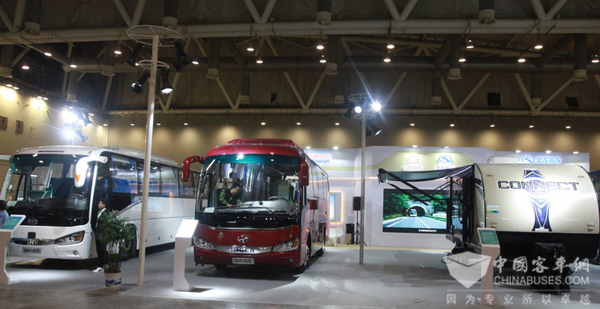 2018旅游客车博览会 海格完美作业网有免费视频用车整体解决方案成焦点