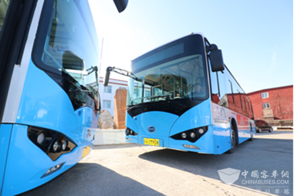 北京城市副中心，比亚迪纯电动公交唱主角