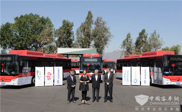 拉美累计销量超2万台！宇通100台纯电动客车交付智利