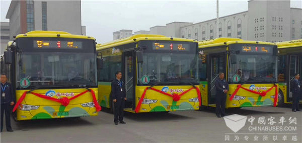 破题“视野盲区”装配电子后视镜的金龙客车交付海口公交
