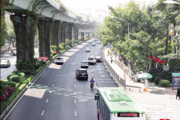 厦门：公交专用道春节前将投用 高峰时段社会车辆不能进