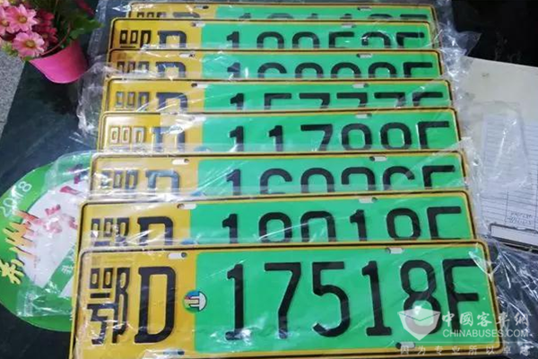 湖北荆州：公交将正式启用新能源汽车专用号牌