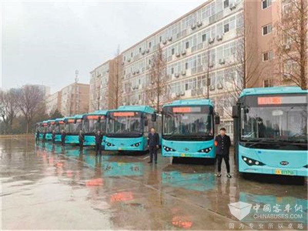 800辆比亚迪K9纯电动公交陆续在西安投放
