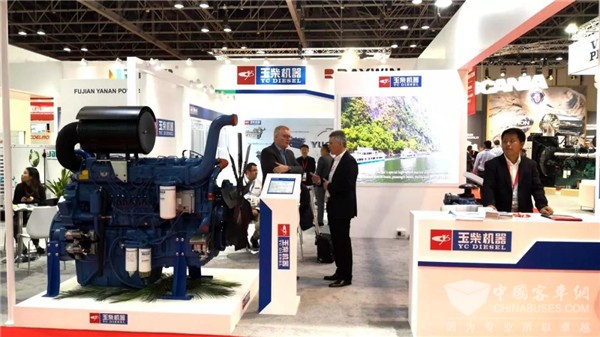 玉柴机器惊艳中东 尽显中国动力