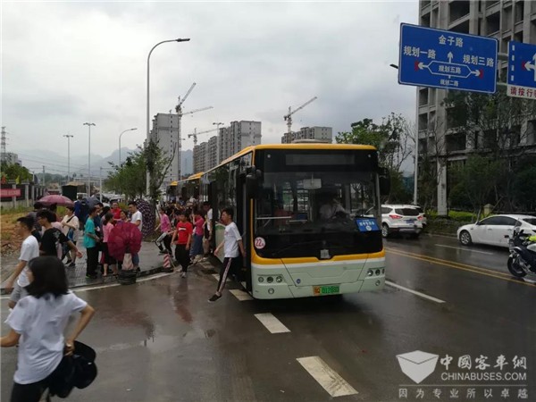 精准护送 使命必达|中车电动为万千学子的梦想护航