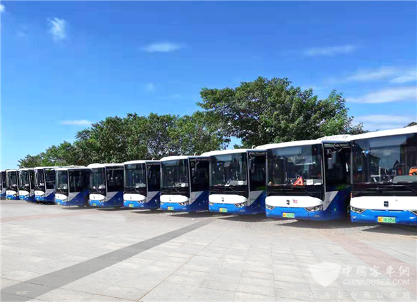 亚星纯电动客车上线服务商贸名城 助力“描绘”义乌绿水青山