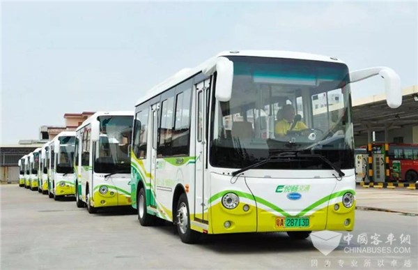 破解“最后一公里”难题!30台开沃纯电动公交在广州番禺“开跑” 