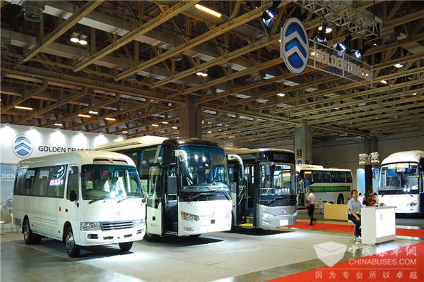 2019澳门车展 金旅客车携“绿色产品”畅想“绿色出行”