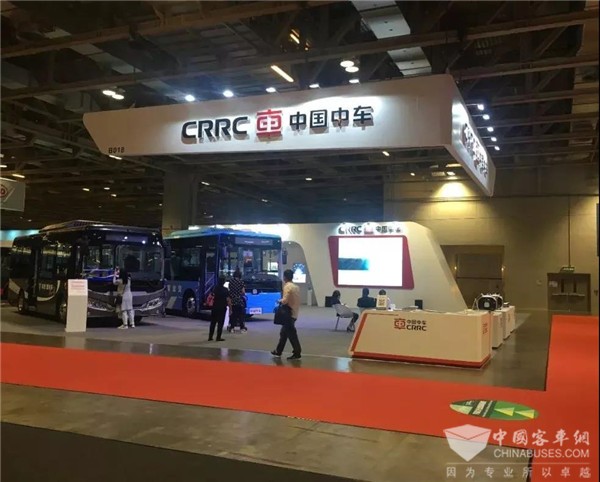 “王牌组合”!中车电动5G客车亮相澳门