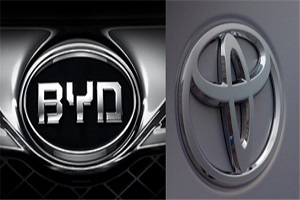 各出资50% 比亚迪与丰田成立纯电动车研发合资公司 