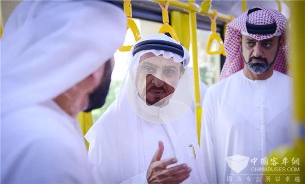 现场直击|中兴智能客车交付中东阿联酋