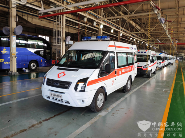 召之即来、来之能战!宇通捐赠10台负压救护车驰援武汉火神山、雷神山医院