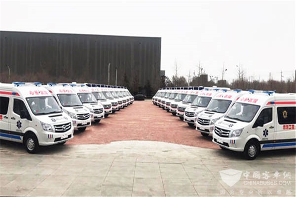 10天火速赶制！福田图雅诺负压救护车交付雷神山医院 