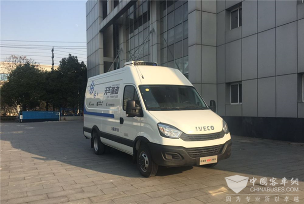 出一份力守一方城 依维柯欧胜冷藏车为生物样本保驾护航