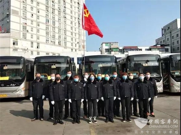 阜阳公交全力做好复运复工准备工作