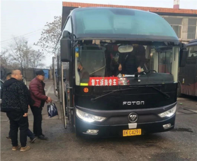 战疫第一线，欧辉客车在路上