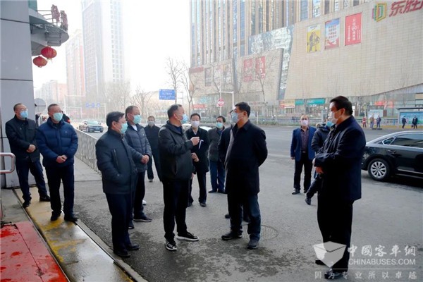 河北省交通运输厅党组书记、厅长单宝风督导检查公交运营及疫情防控工作
