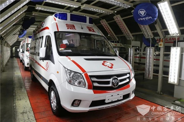 战疫榜样!你所不知道的福田图雅诺负压救护车