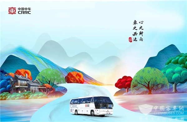 “春暖花开”就在眼前，中车电动带你看水墨大片