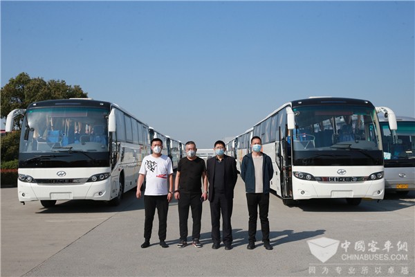 战疫复工都有TA！42辆苏州金龙海格客车助力天津“复工潮”