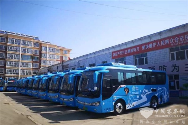 “张崇”公交正式通车 福田欧辉纯电动客车“入列”冬奥专线