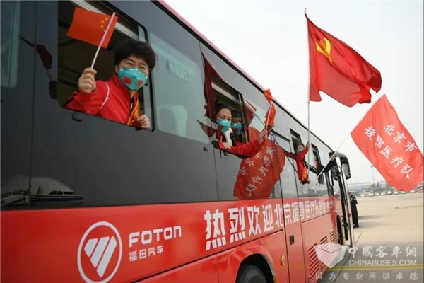 福田欧辉战“疫”英雄同款健康客车，你也可以拥有!