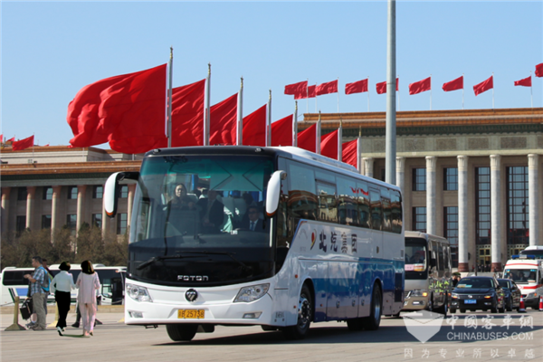 全国两会隆重开幕，福田欧辉以绿色品质彰显“常驻代表”强大魅力