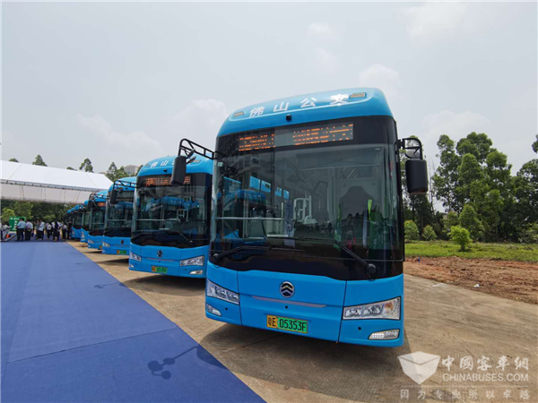 186台燃料电池客车 佛山南海区仙湖氢谷项目再添“金旅力量”