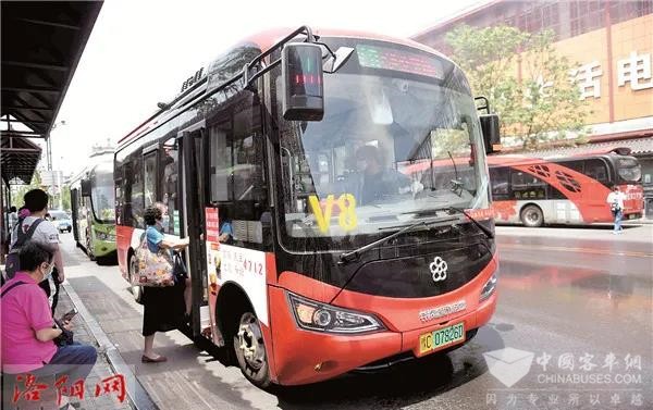 双向发力 组合出击 银隆新能源微公交洛阳“上岗”