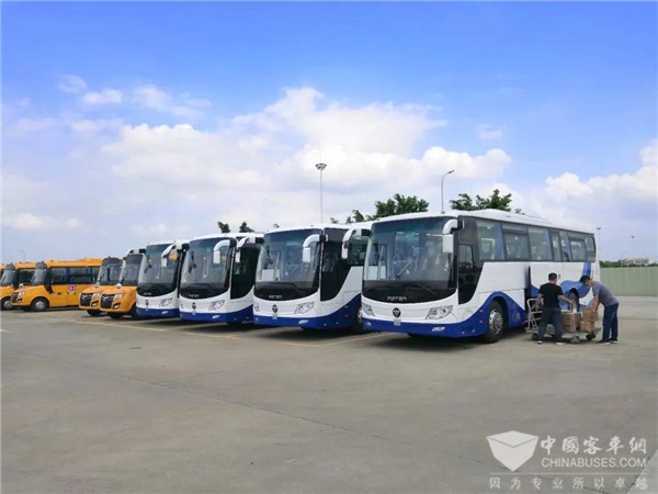 “性价比之王”赢得客户点赞！福田欧辉BJ6113交付安徽龙元