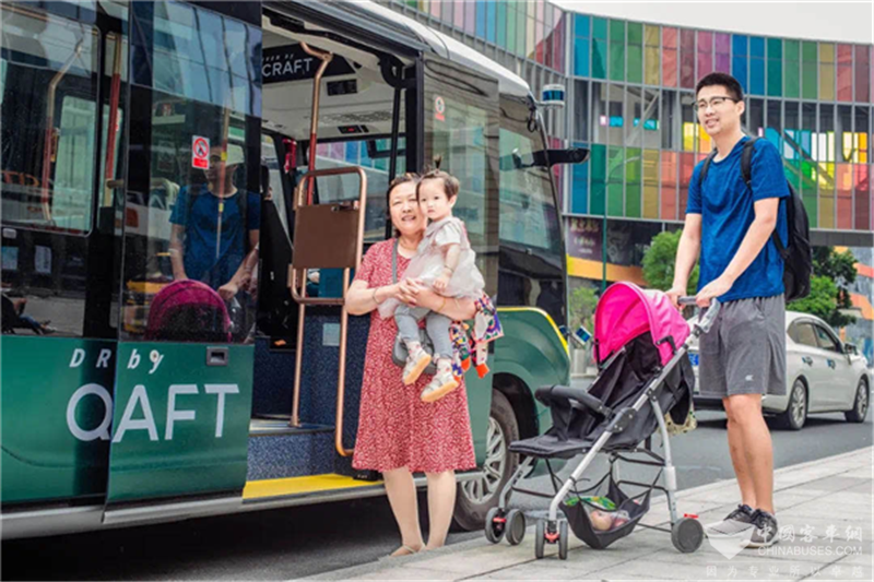 金旅星辰微循环无人巴士苏州上路