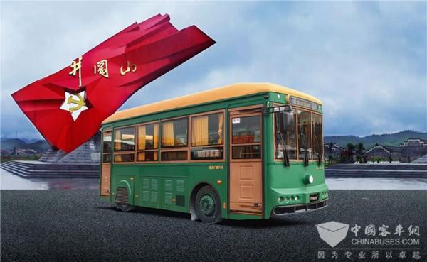 串联星火记忆 银隆铛铛车入驻革命摇篮井冈山