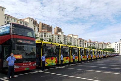 海口公交新能源与清洁能源化占比达100%