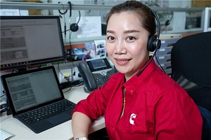 康明斯全天候服务保障 有事您说话