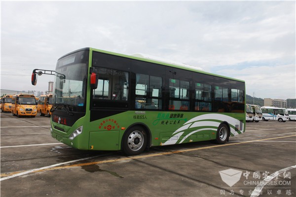 东风超龙EQ6850CTBEV公交车（纯电动16-30座）
